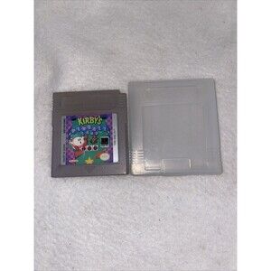 Kirby's Pinball Land Nintendo Game Boy  1993 And Clear Case Dmg k9-usa Vintage